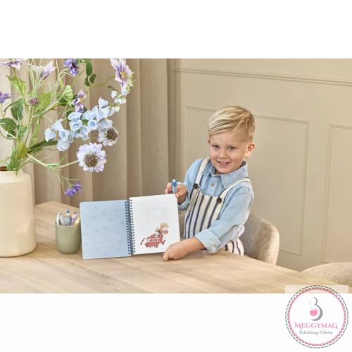 Little Dutch vízzel színező füzet - Jim járművei