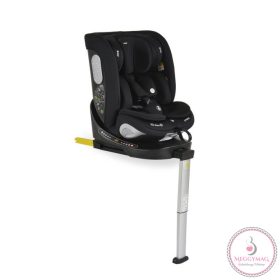   Moni STRIKE isofixes autósülés támasztólábbal, SPS, 360fokban forgatható 40-150cm Fekete, KÉSZLETEN A BOLTBAN!