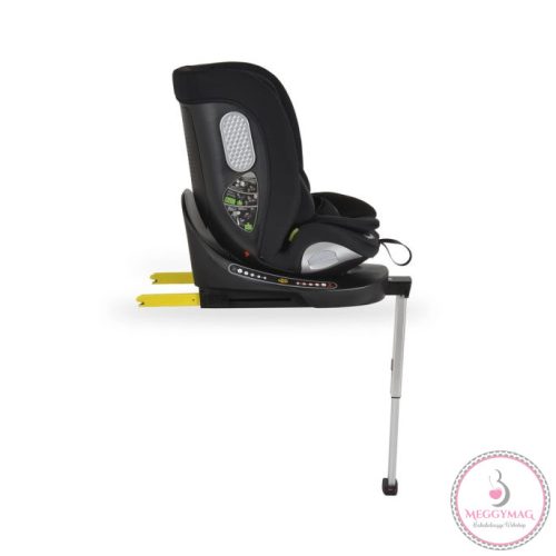 Moni STRIKE isofixes autósülés támasztólábbal, SPS, 360fokban forgatható 40-150cm Fekete, KÉSZLETEN A BOLTBAN!