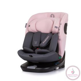   Chipolino Motion 360 autósülés I-Size 40-150cm - Flamingo, KÉSZLETEN A BOLTBAN!