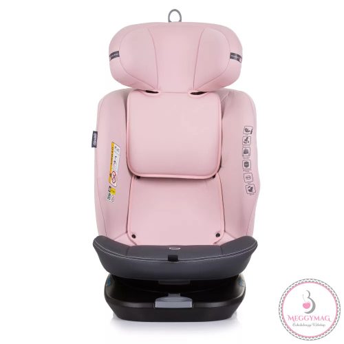 Chipolino Motion 360 autósülés I-Size 40-150cm - Flamingo, KÉSZLETEN A BOLTBAN!