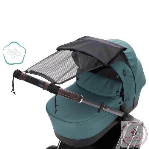 Fillikid napvitorla babakocsira Easy fekete melanzs 1520-06