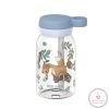 Little Dutch szívószálas kulacs 450 ml - forest friends