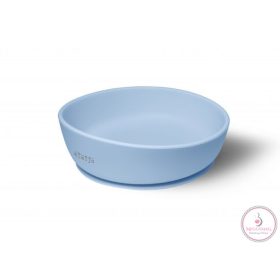 Szilikon tányér tapadókoronggal - Mimijo Kék 