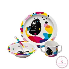 Barbapapa 4 részes étkészlet 