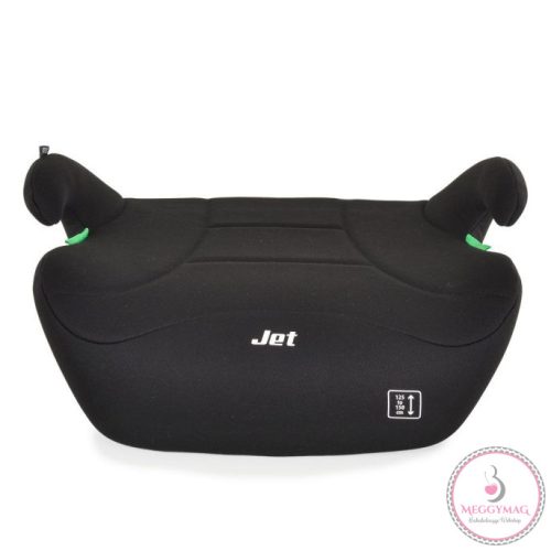 Moni JET ülésmagasító 125-150cm I-SIZE Fekete KÉSZLETEN A BOLTBAN!