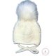 MM prémium kötött téli sapka 34-36 cm (újszülött méret) 