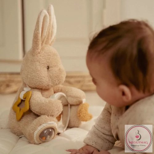 Little Dutch activity plüss nyuszi - Newborn Naturals