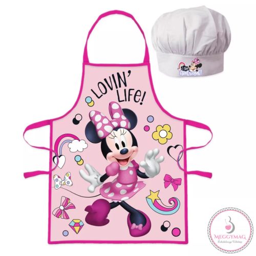 Gyerek kötény 2 darabos szett - Minnie 