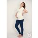 Kismama leggings sötétkék - M