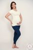 Kismama leggings sötétkék - M