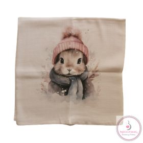 Mintás textil pelenka  - Nyuszi