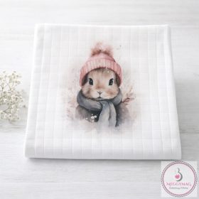 Mintás textil pelenka  - Nyuszi