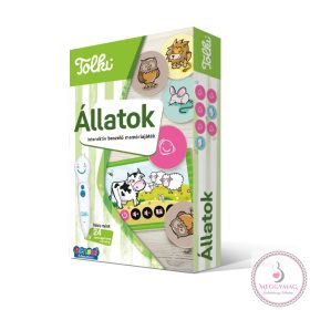 Állatok: Interaktív beszélő memóriajáték Tolki