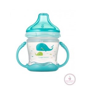   Love&Sea Nem kifolyó itatópohár puha ivócsőrrel 180 ml 9 h+ kék
