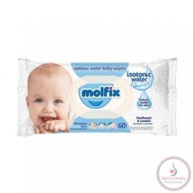 Molfix törlőkendő 60 lapos sensitive , izotóniás 