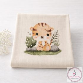 Mintás textil pelenka  - Tigris 