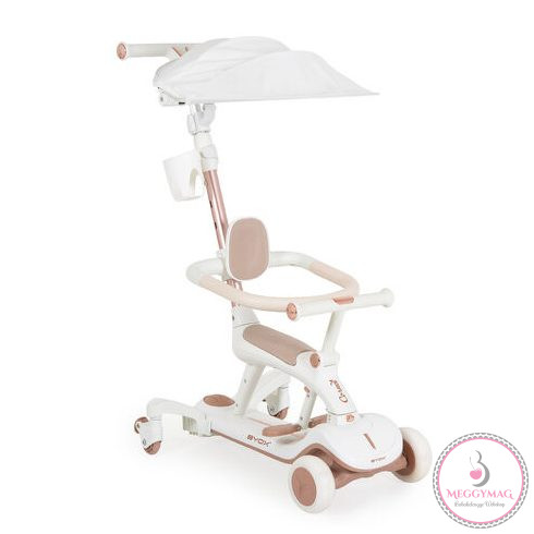CORNET 6IN1 multifunkciós tricikli átalakítható rollerré FEHÉR