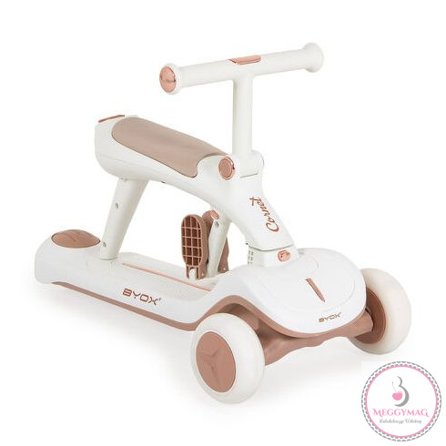 CORNET 6IN1 multifunkciós tricikli átalakítható rollerré FEHÉR
