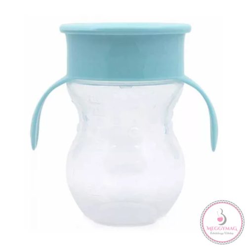 Lorelli 360 fokos itatópohár fogantyúval 270 ml Blue