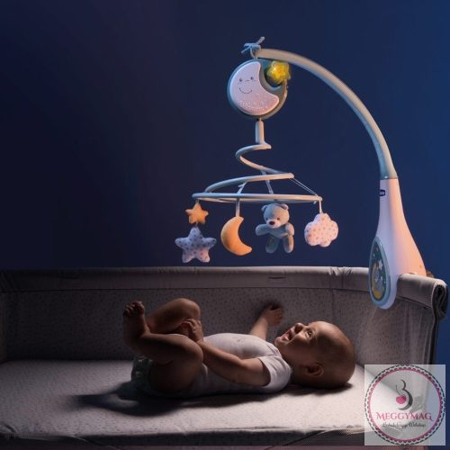 Chicco zenélő forgó Next 2 Dreams - éjszakai fény rózsaszín