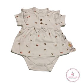 Alkalmi kislány szoknyás body 80-as