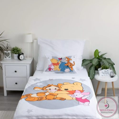 Disney Micimackó Stars gyerek ágyneműhuzat 100×135 cm, 40×60 cm