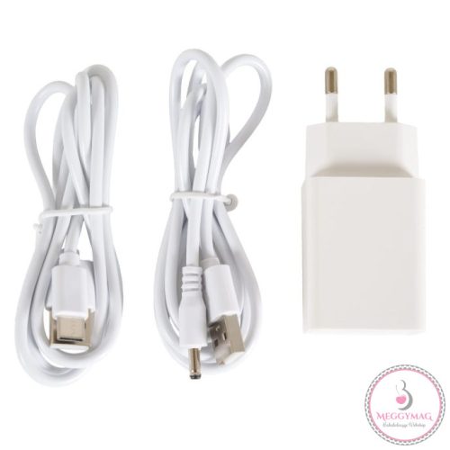 CANGAROO CALLISTO bébimonitor, bébiőr LCD 7cm kijelzővel FEHÉR