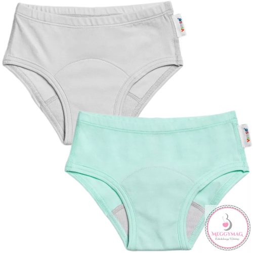 Vimse leszoktató bugyi, kisgatya - Light Grey - 98-104