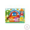 Tooky Toy Reteszes Montessori fa tábla, matatófal, KÉSZLETEN A BOLTBAN!