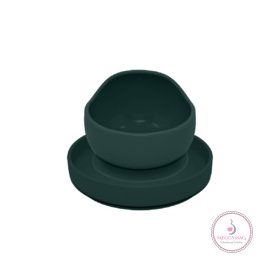   PETITE&MARS Szilikon 2 részes étkészlet TAKE&MATCH tányér + tál Misty Green 6hó+
