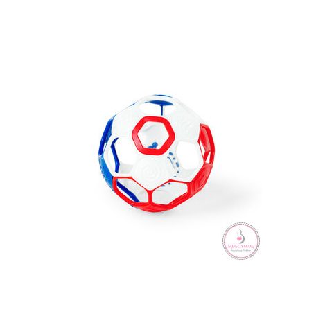 OBALL Játék Oball RATTLE GOALS™ 10 cm Red, White & Blue 0hó++