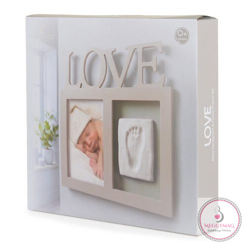 MOULD LOVE kéz- láblenyomat készítő képkerettel KÉSZLETEN A BOLTBAN!