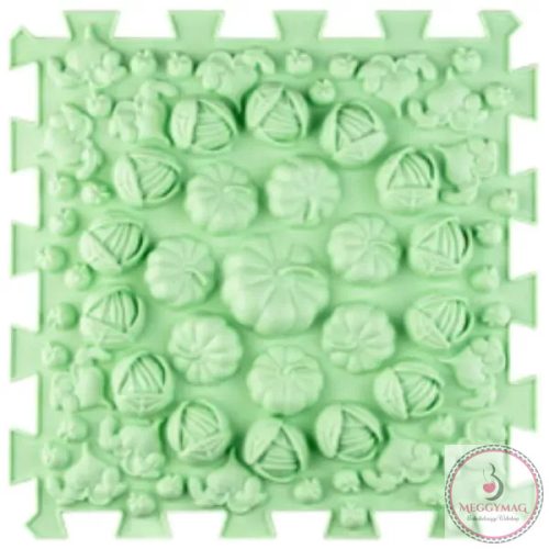 Ortho Puzzle: Ortopédiai masszázs szőnyeg szett, 12 db-os – Macaroons