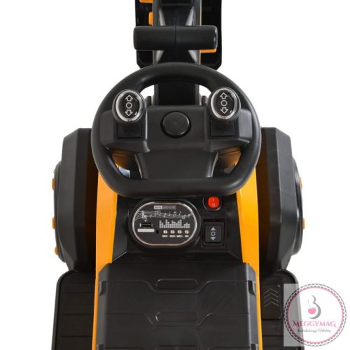 BUMBLEBEE ráülős akkus vezethető kotrógép 50kg-ig SÁRGA/FEKETE