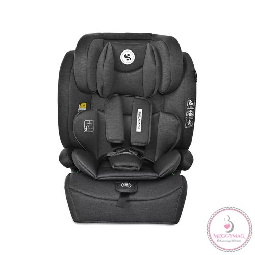 Lorelli Adventure autósülés i-Size 76-150cm - Black (doboz nélküli)