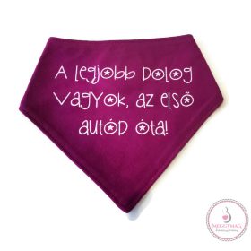 Feliratos nyálkendő