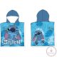 Disney Lilo és Stitch, A csillagkutya Sweet Wink strand törölköző poncsó 50x100 cm (Fast Dry)