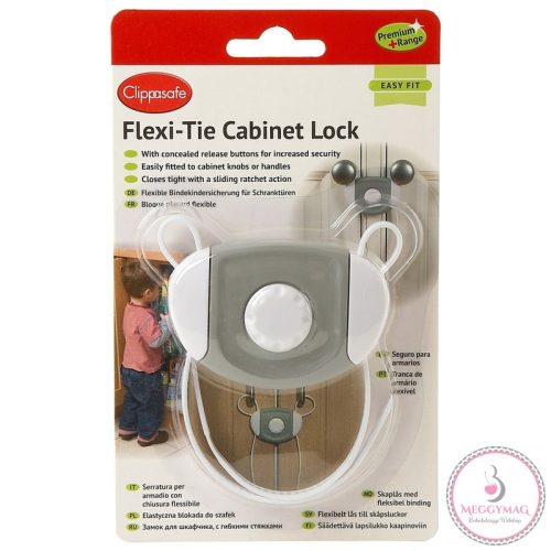 Clippasafe szekrényzár flexibilis 72/5