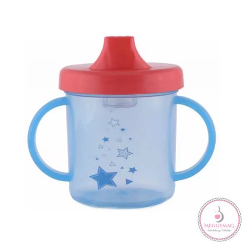 Lorelli itatópohár fogantyúval 210ml alacsony - blue