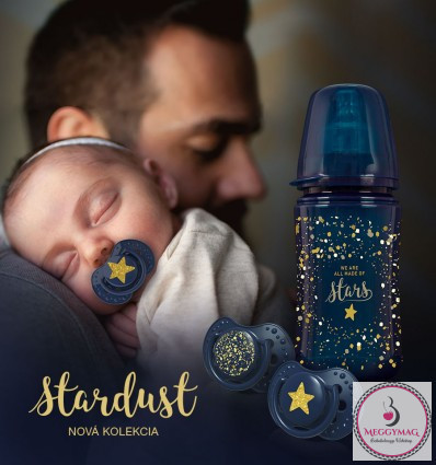 Lovi dinamikus nyugtató cumi Stardust Lila 6-18 hó  2db