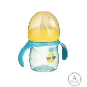   Canpol babies SO COOL 150ml gyakorló-itatópohár szilikon szeleppel, kék
