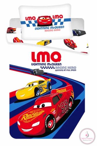 Disney Verdák Racing Hero gyerek ágyneműhuzat 100×135cm, 40×60 cm