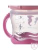 Love&Sea Nem kifolyó itatópohár puha ivócsőrrel 180 ml 9 h+ rózsaszín
