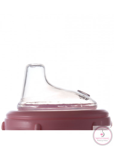 Love&Sea Nem kifolyó itatópohár puha ivócsőrrel 180 ml 9 h+ rózsaszín