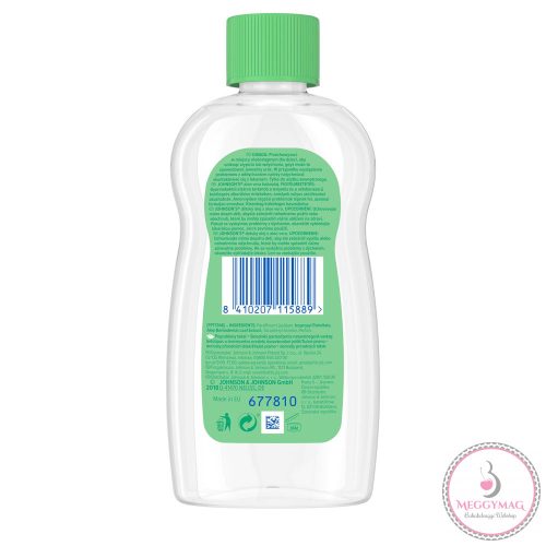 Johnson's baby babaolaj 200ml aloe verával UTOLSÓ DARAB! 