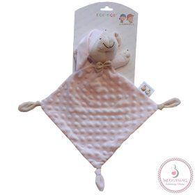   Gamberritos szundikendő - plüss buborékos anyagú hálósapkás maci rózsaszín 9353