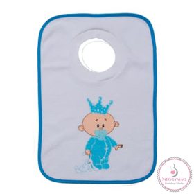 Gamberritos nyálkendő bebújós koronás kék 10312