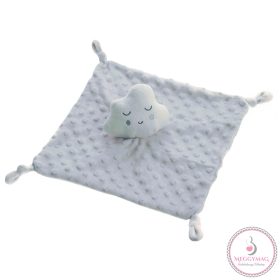   Gamberritos szundikendő plüss buborékos anyagú felhő szürke 10671