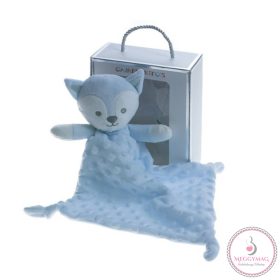   Gamberritos szundikendő plüss buborékos anyagú kék cica 10770